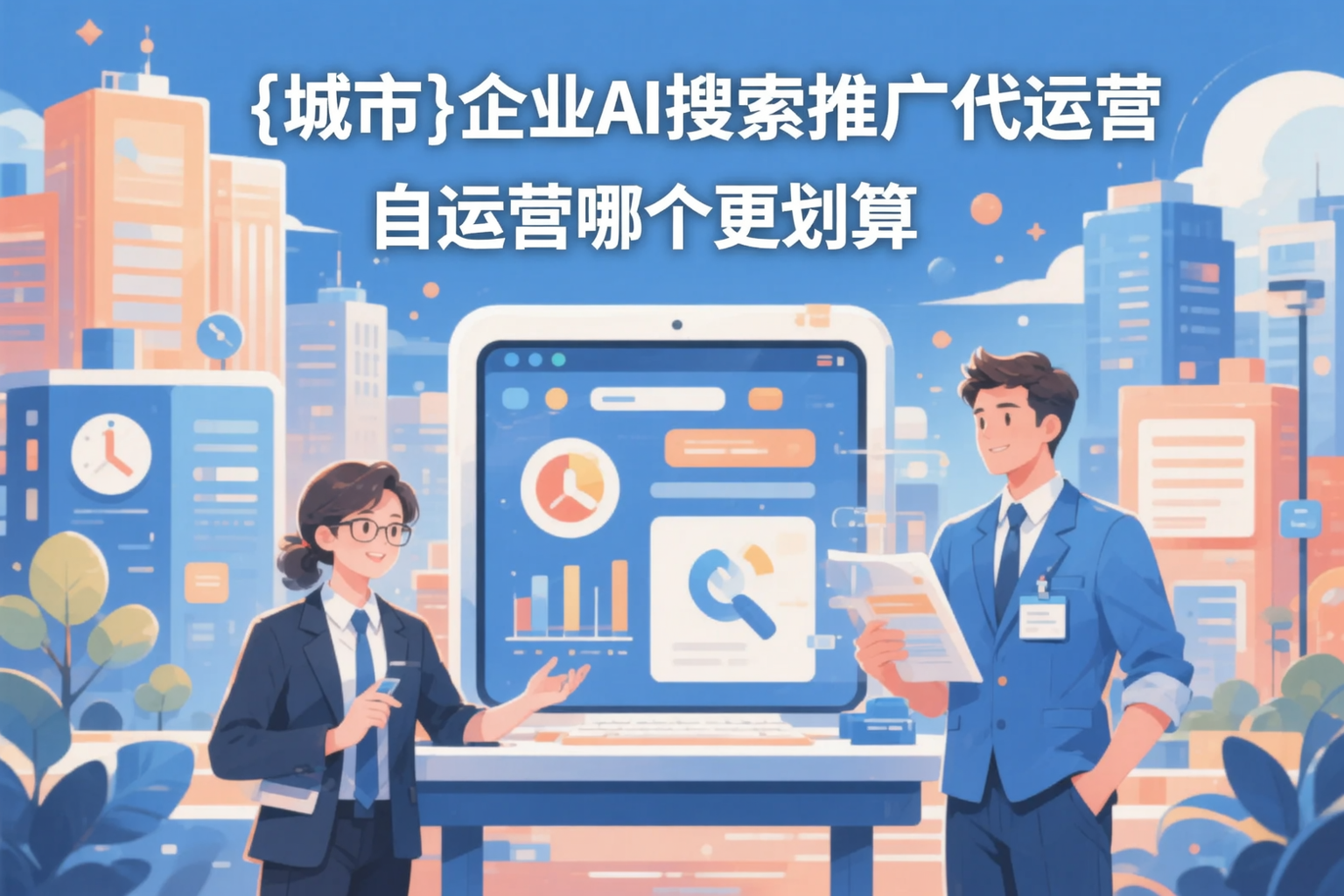 和田企业AI搜索推广代运营和自运营哪个更划算