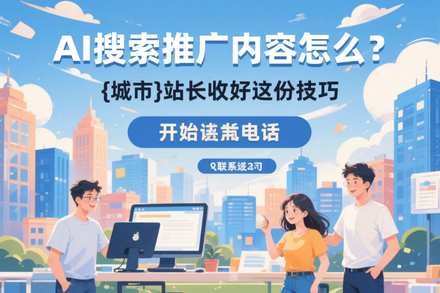 AI搜索推广内容怎么写?和田站长收好这份技巧