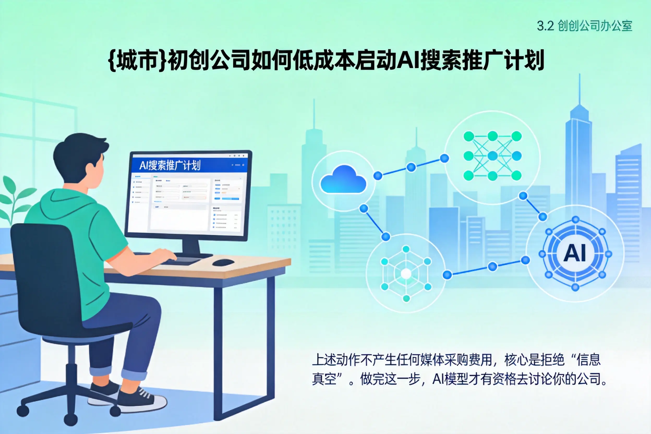 和田初创公司如何低成本启动AI搜索推广计划
