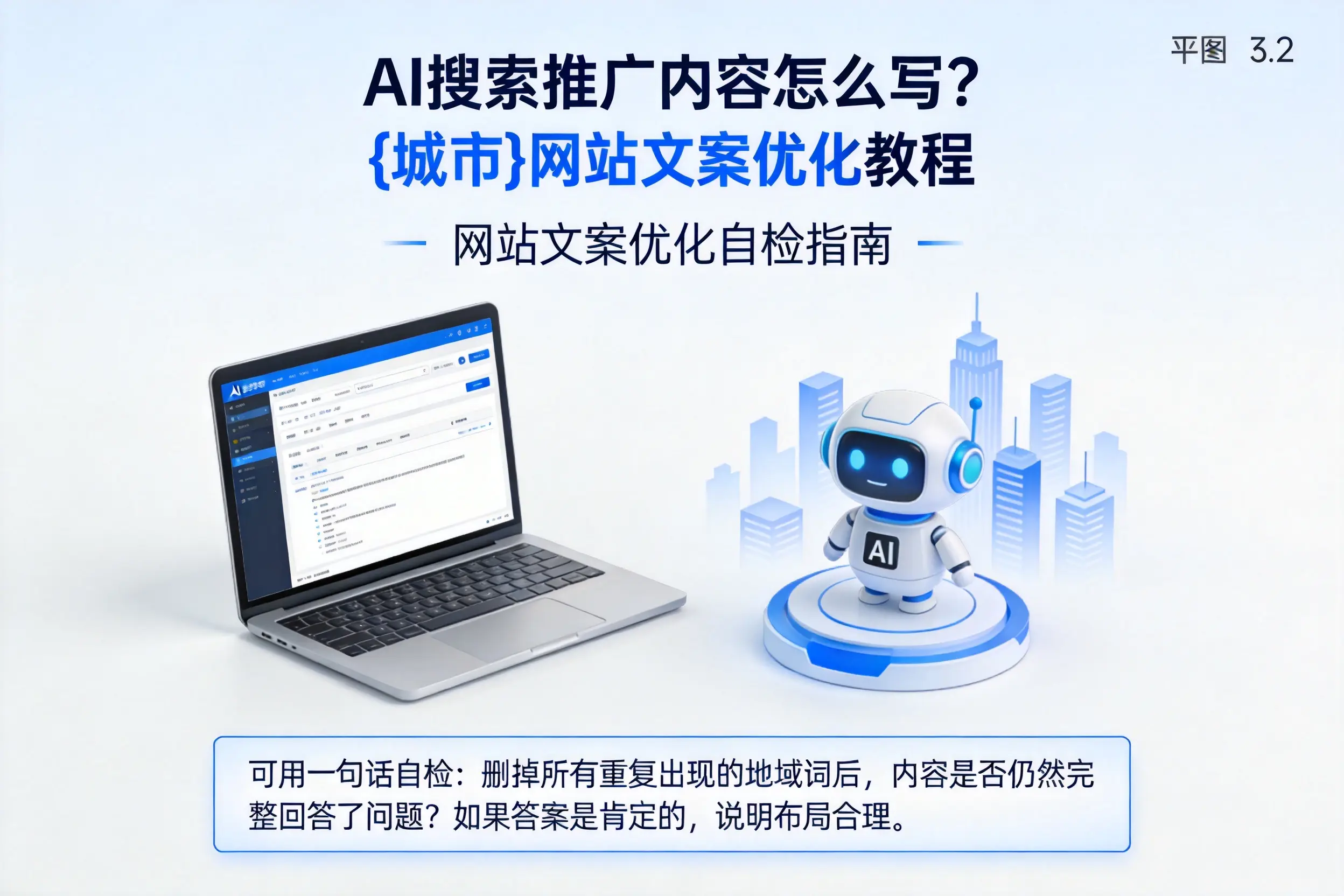 AI搜索推广内容怎么写？和田网站文案优化教程